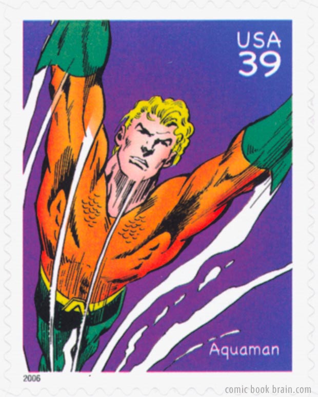 Aquaman by Jim Aparo Stamp 2006