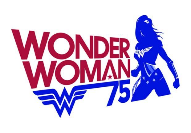 Wonder Woman 75 Year Logo DC Comics