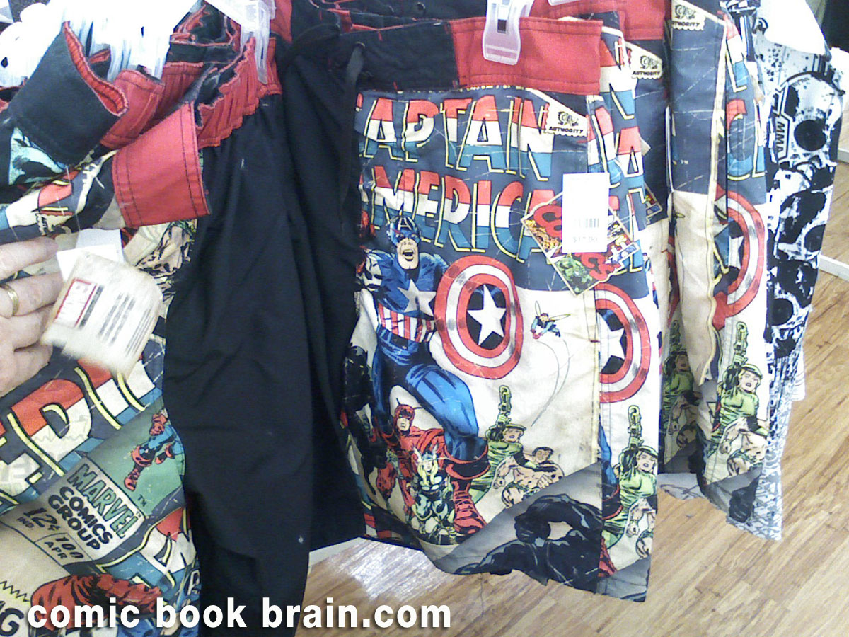 Captain AAmerica Men's Shorts