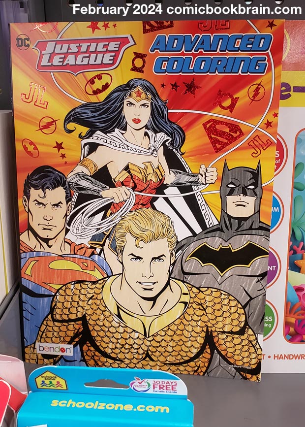 Advanced Coloring with DC Heroes