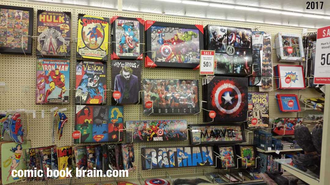 50 percent off Comic Book hero stuff