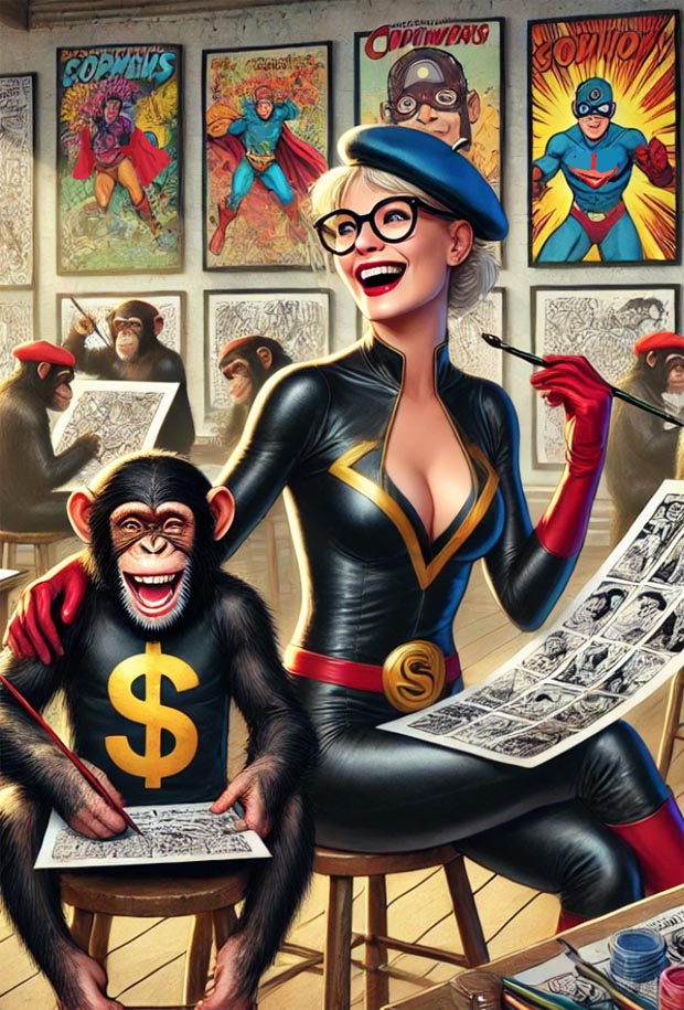 Chimps and Artists