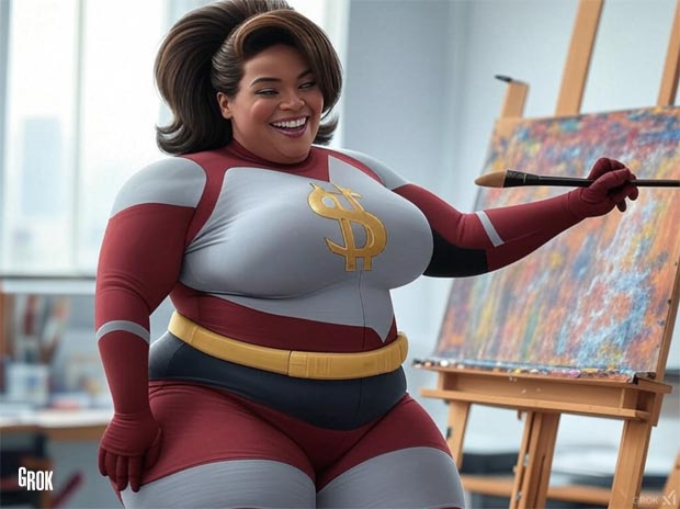 Drawing and painting heroes