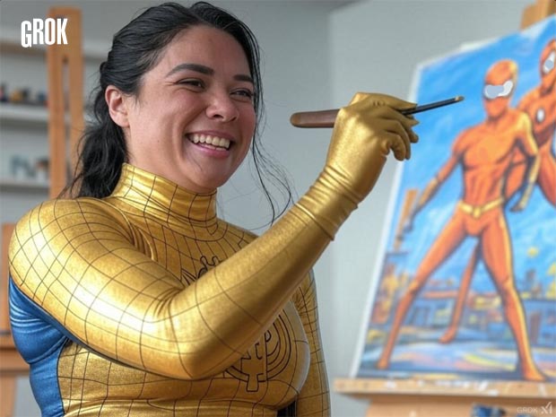 Drawing Super Heroes