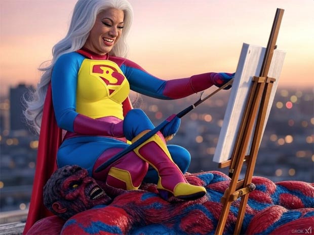 Artist Superhero