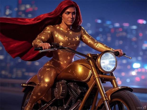 The Cape and the hair are merging The Cape and the hair are merging