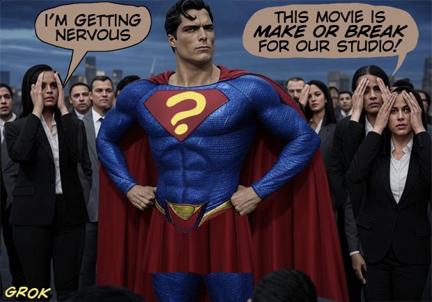 Nervous about Superman