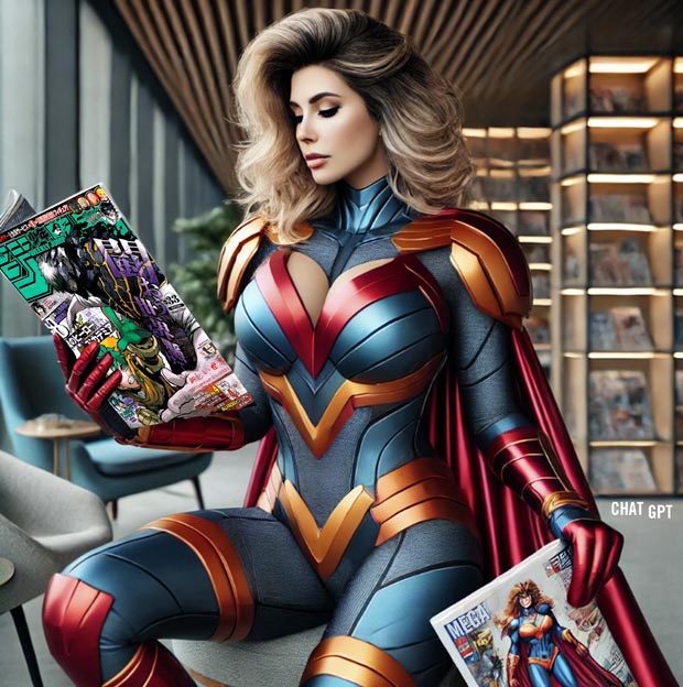 Reading Comic Books and Manga