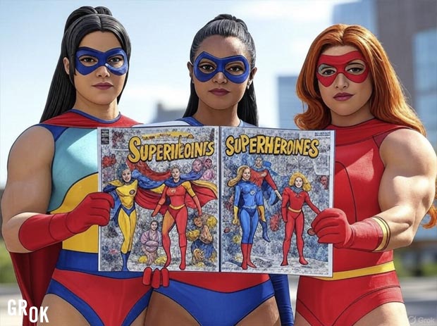 Superheroines Superheroines