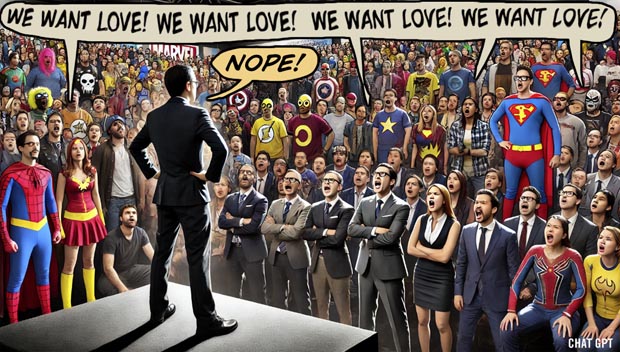 We want love for Mary Jane and Spider-Man