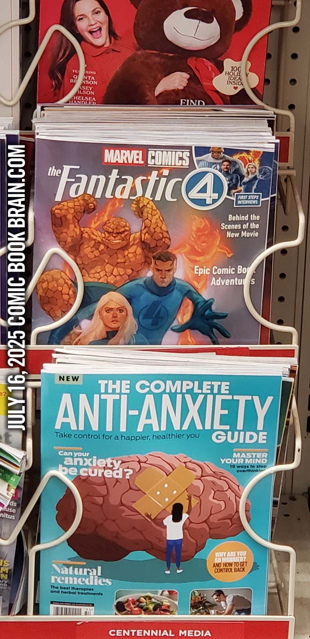 Drugstore Rack with Fantastic Four July 2025 Drugstore Rack with Fantastic Four July 2025