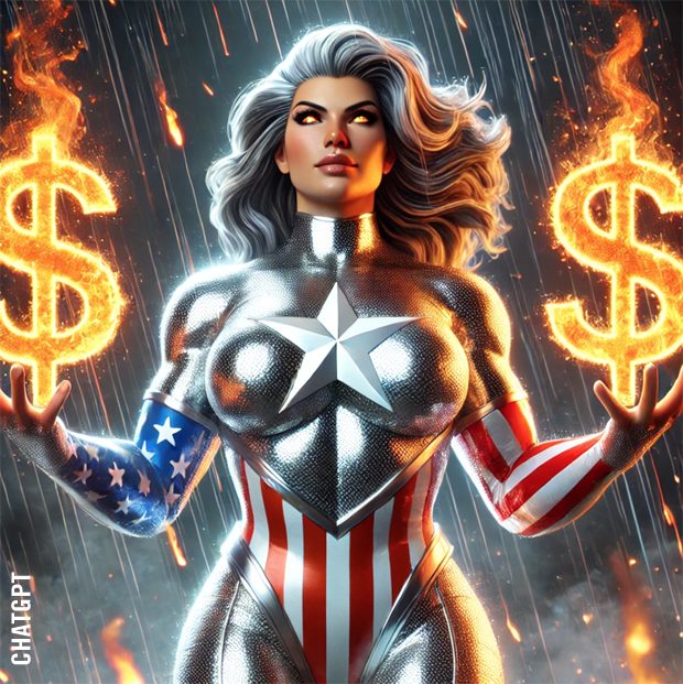 Flaming Superhero fan dollars in the rain 16