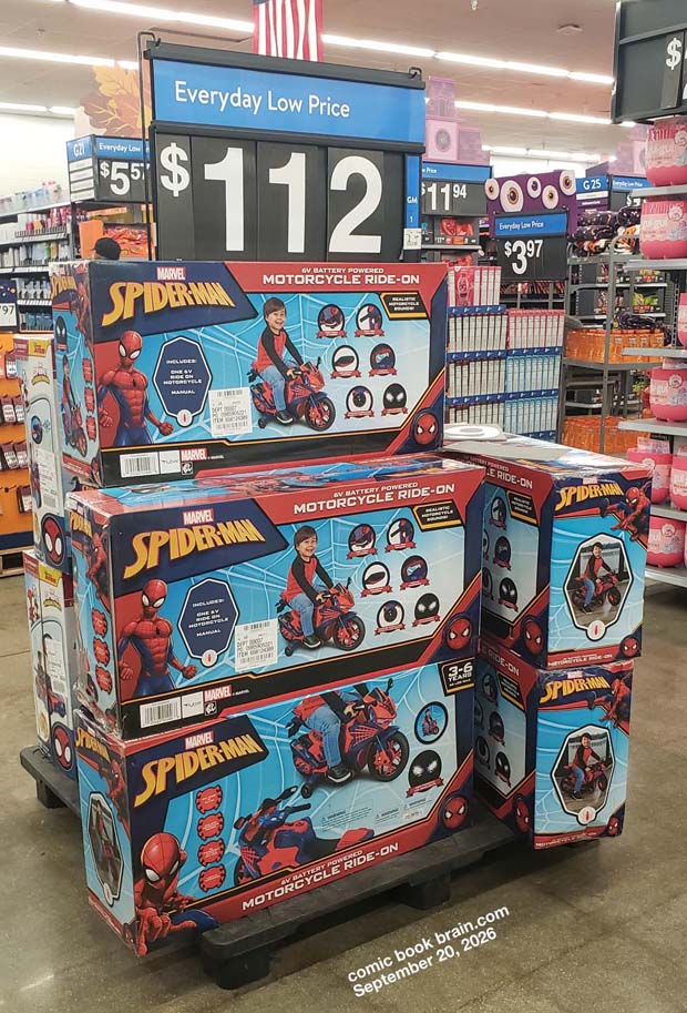 SPider-Man motorcycle Ride-on