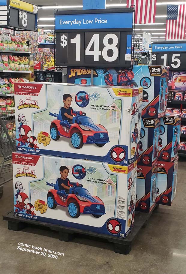 Spidey and Friends Real Working Water Cannon