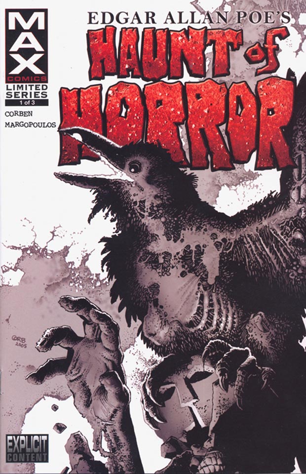 Poe Haunt of Horror 1 cover by Corben