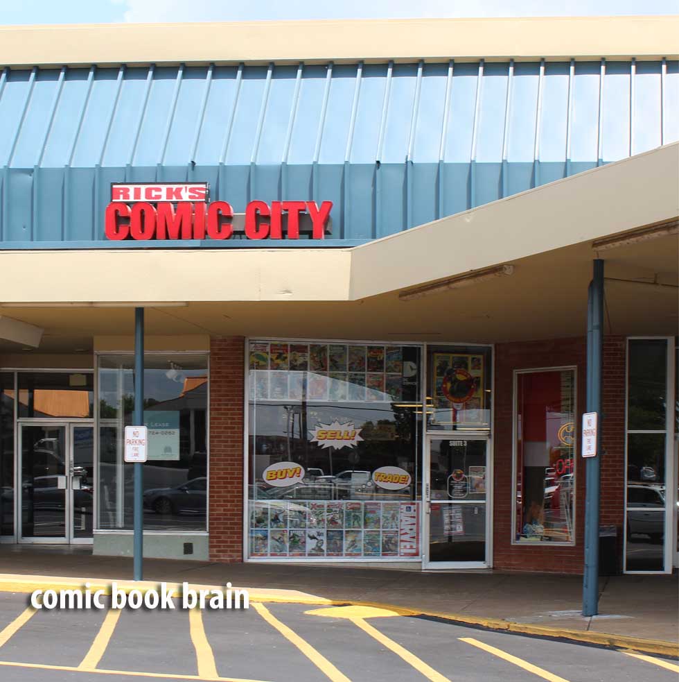 Ricks Comic City near Nashville - Tennessee- Donelson Plaza