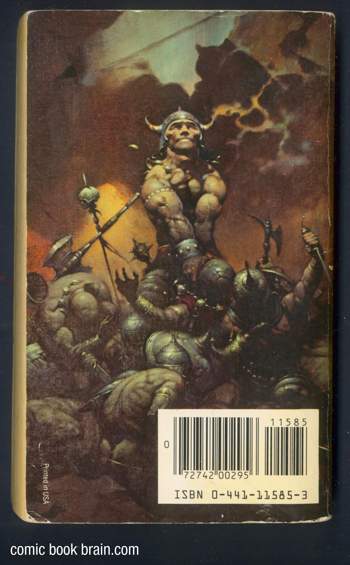 Back Cover Conan the Buccaneer