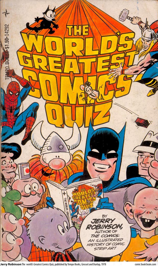 Jerry Robinsons The Worlds Greatest Comics Quiz Cover