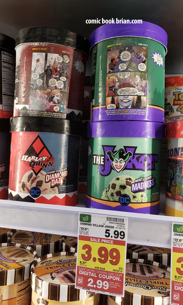 Joker and Harley Quinn Ice Cream