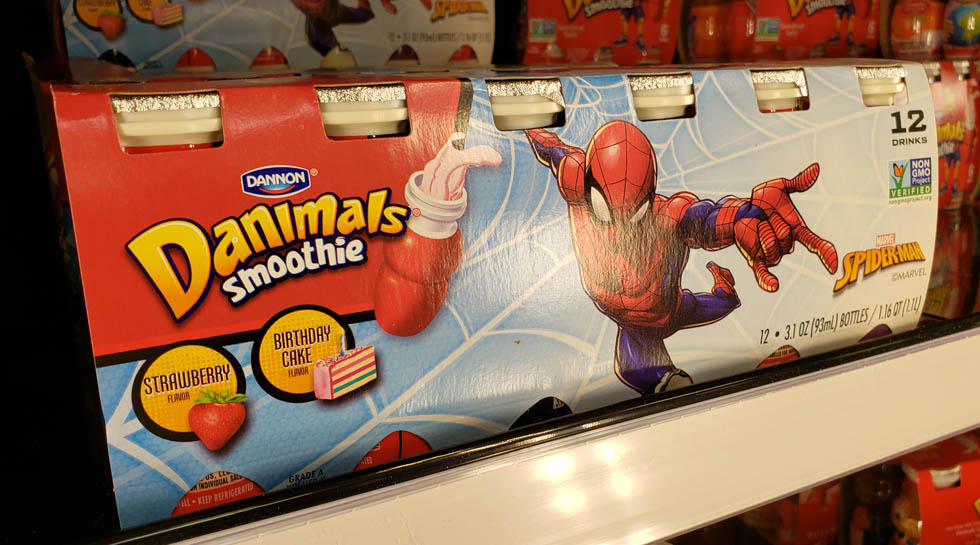 SPider-Man Danimals