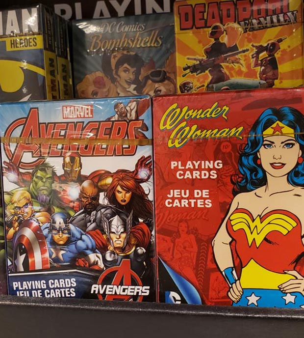 Superhero Playing Cards