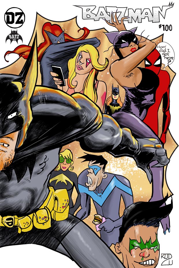 Batzman Cover issue 100