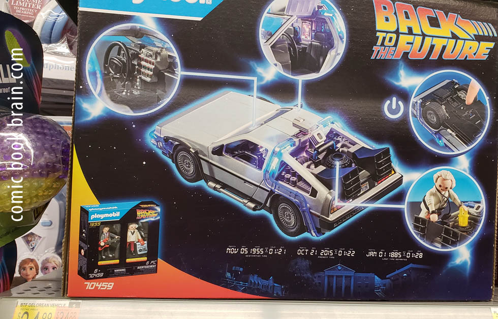 Back to the Future Delorean Lego