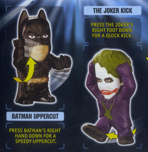 Dark Knight CHeerio tie-in figures