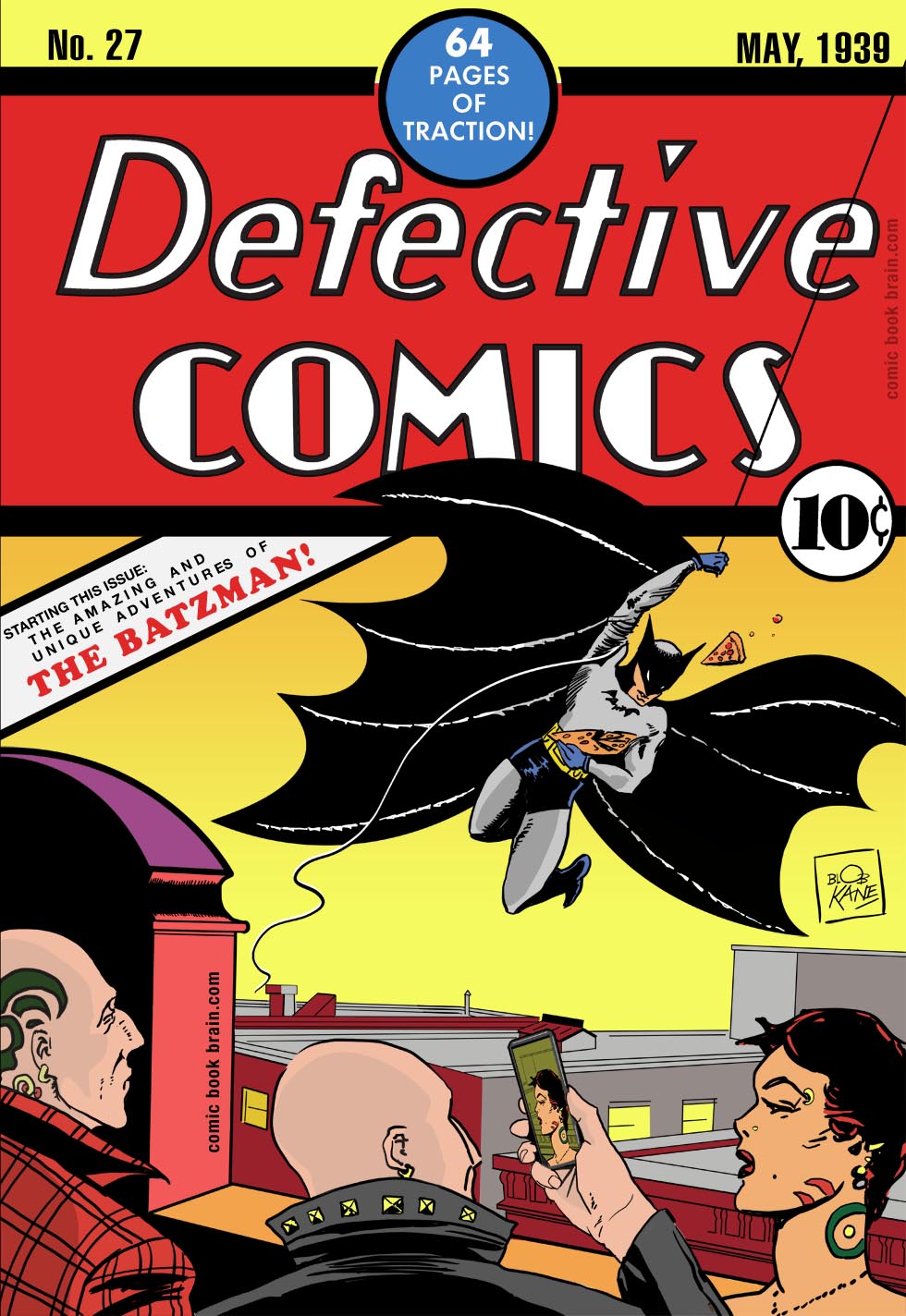 Defective Comics 27 Cover by Blob Kane
