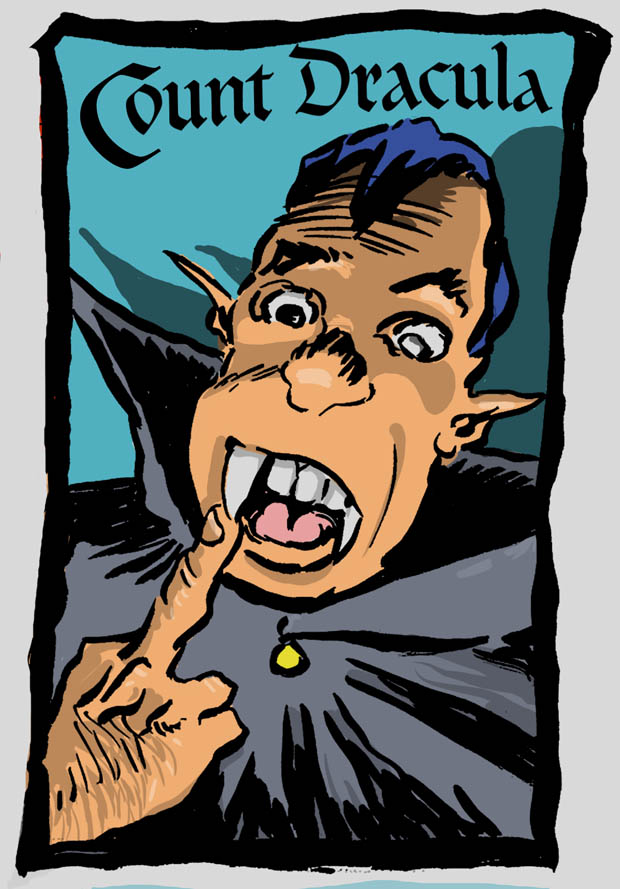 Count Dracula Comic