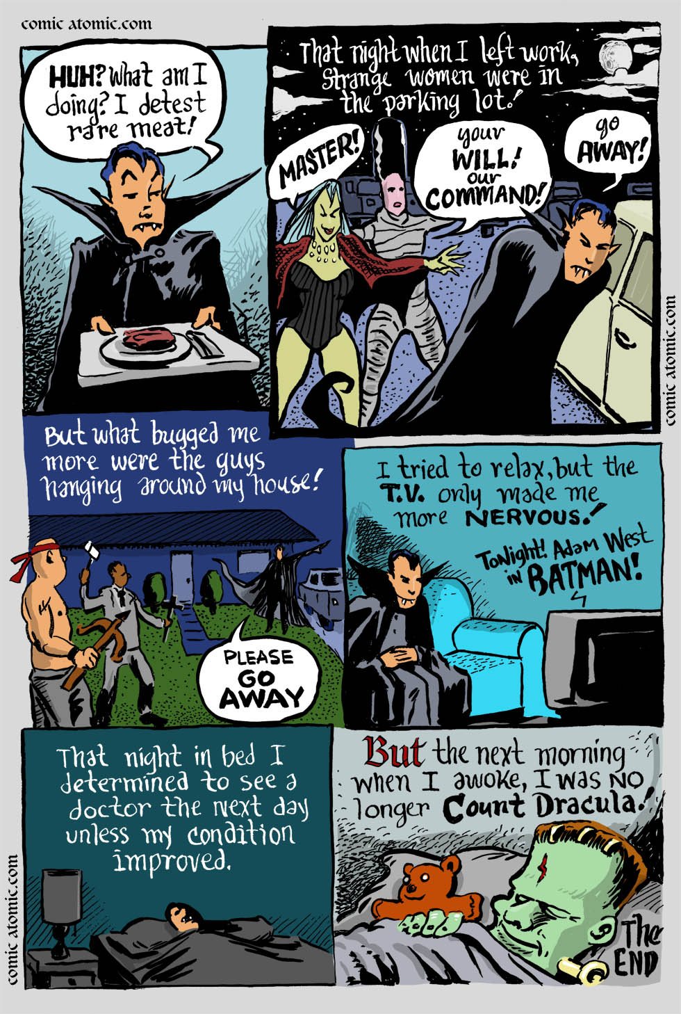 How I Become Count Dracula Page 2