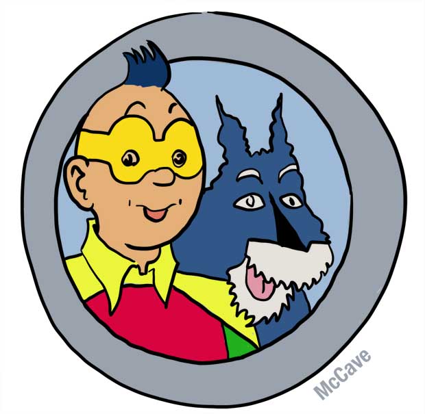 Tintin and Snowy