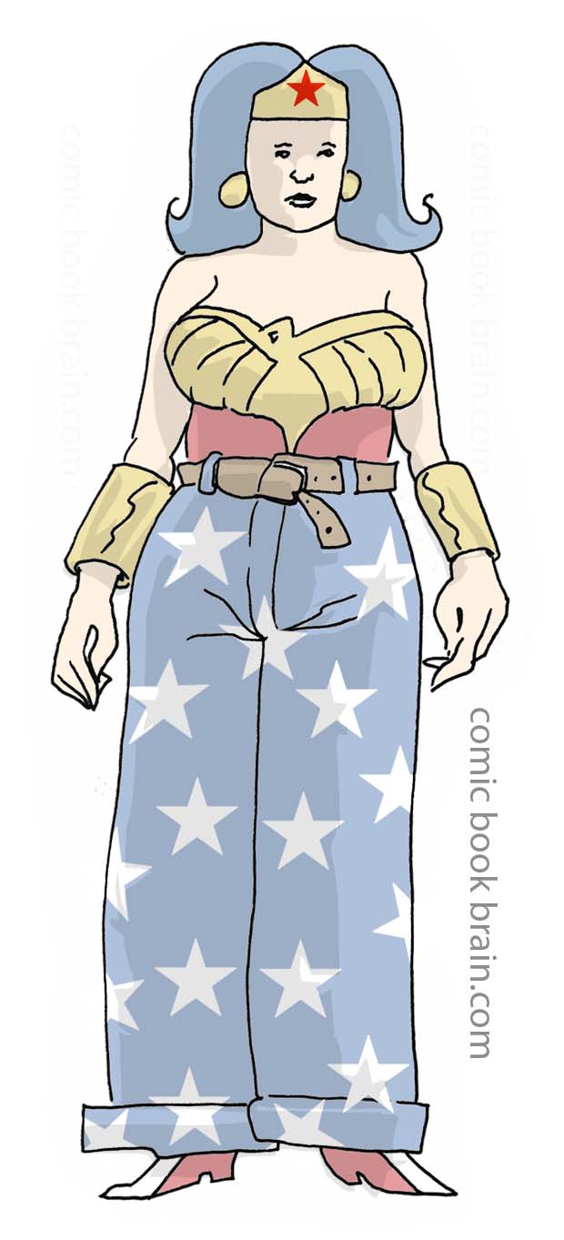 Wonder Woman with Pants