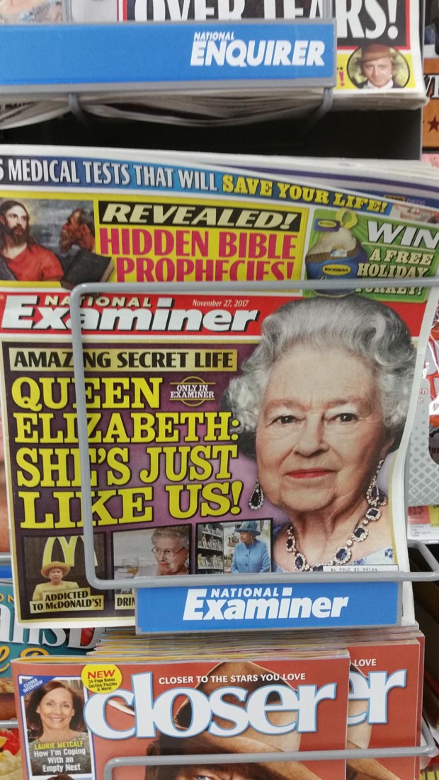 Just Like us the Queen