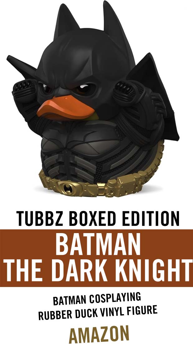 Tubbz Bath Toy Dark Knight Batman